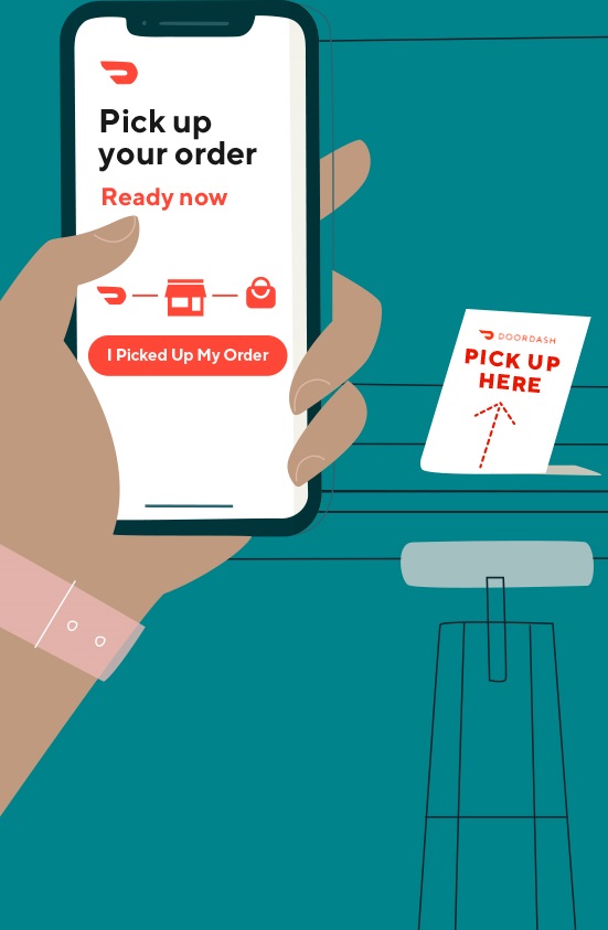DOORDASH | Pick up your order | Ready now | I Picked Up My Order